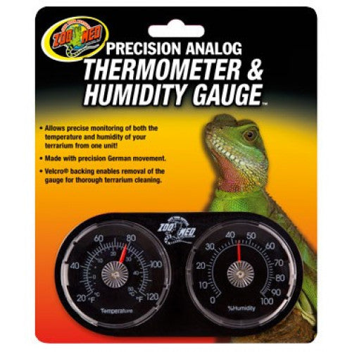 ZooMed Analog Thermometer & Humidity Gauge